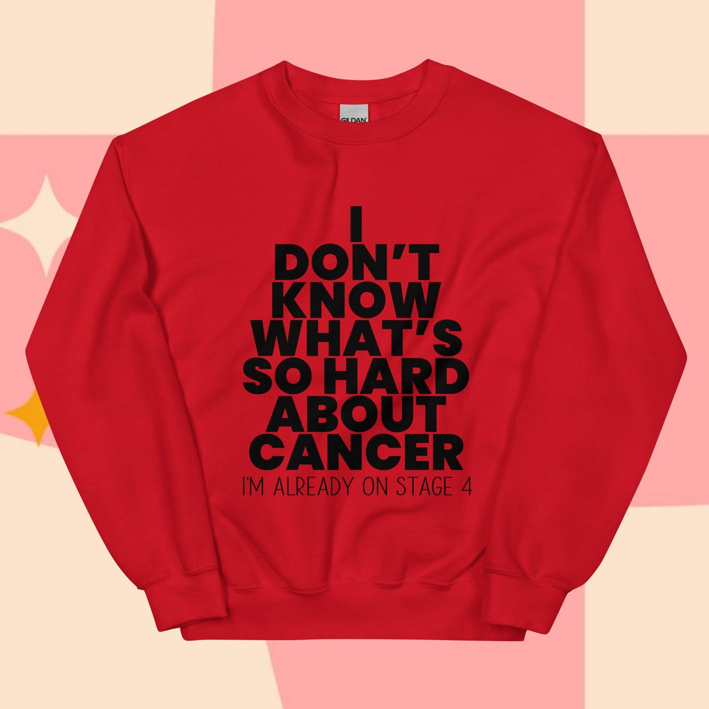 What's So Hard About Cancer {Black} Sweatshirt