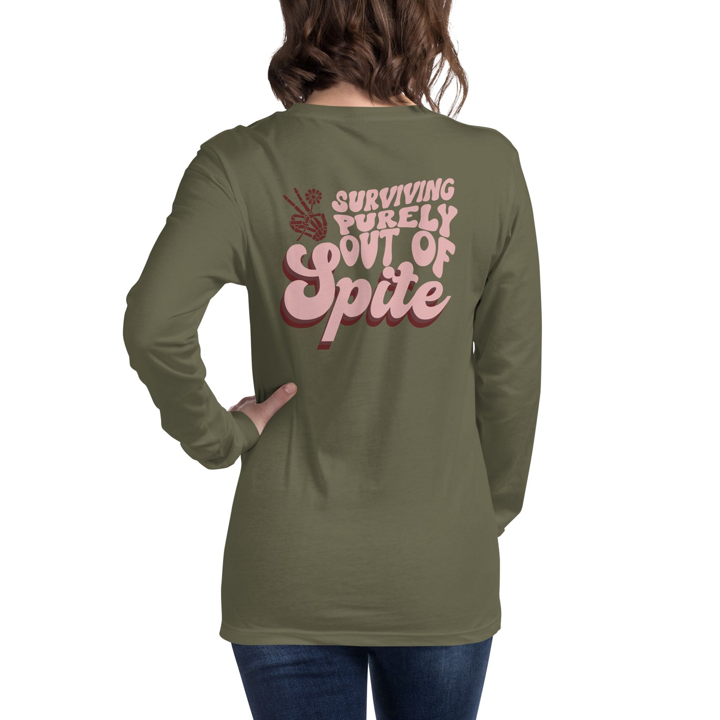 Surviving Purely Out Of Spite Long Sleeve Tee