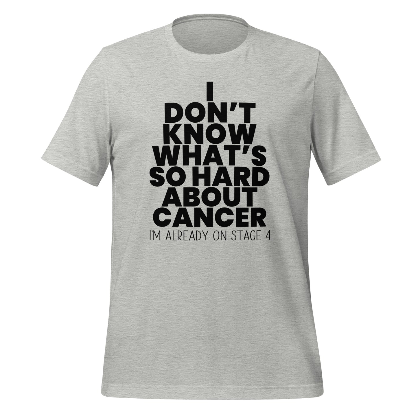 What's So Hard About Cancer {Black} Tee
