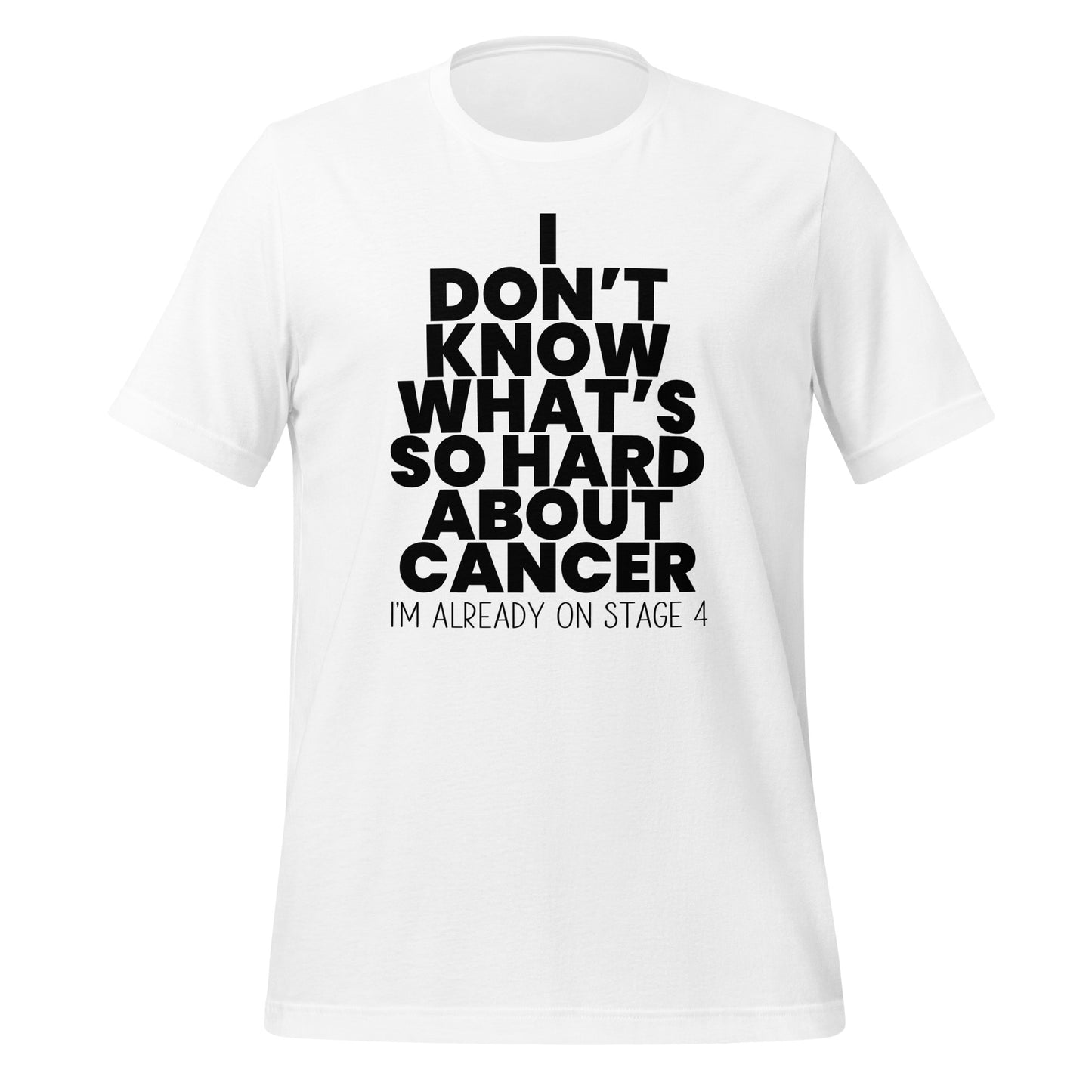 What's So Hard About Cancer {Black} Tee