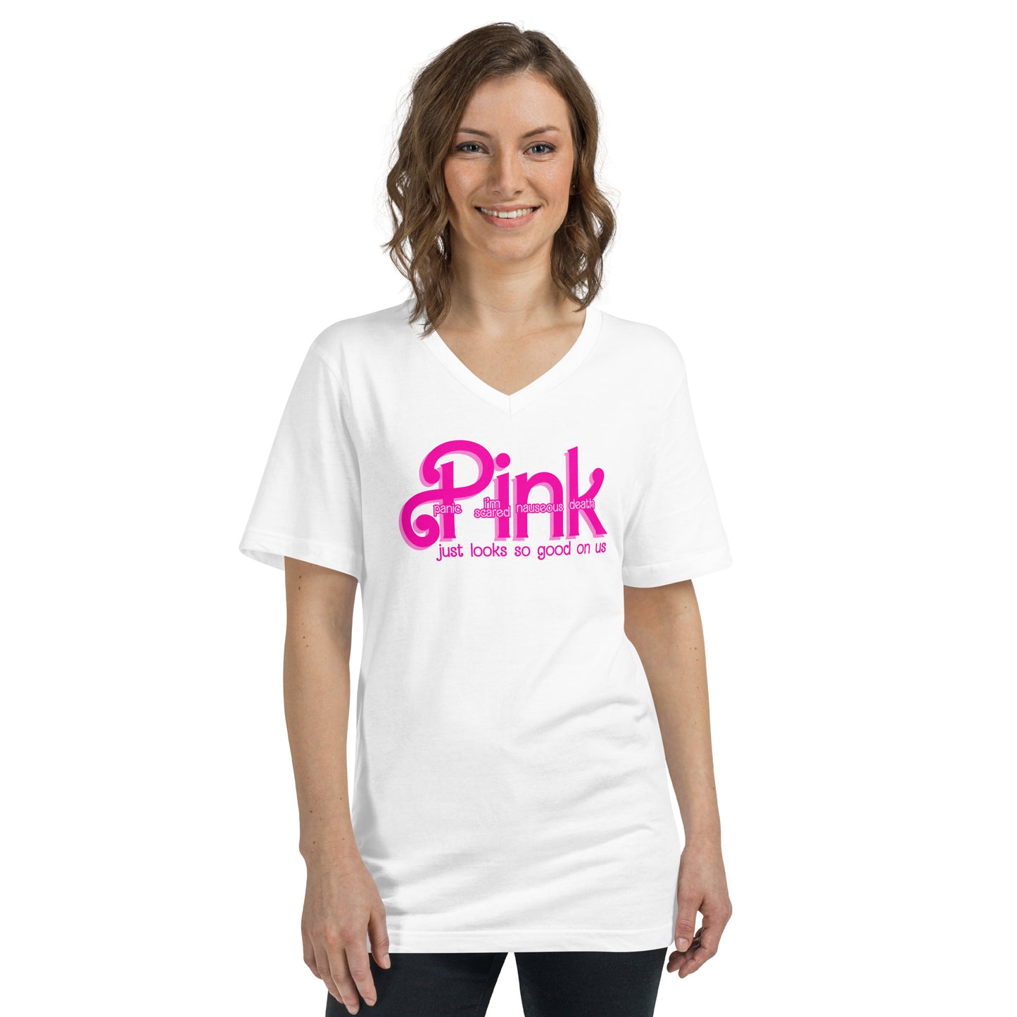 The PINK V-Neck Tee