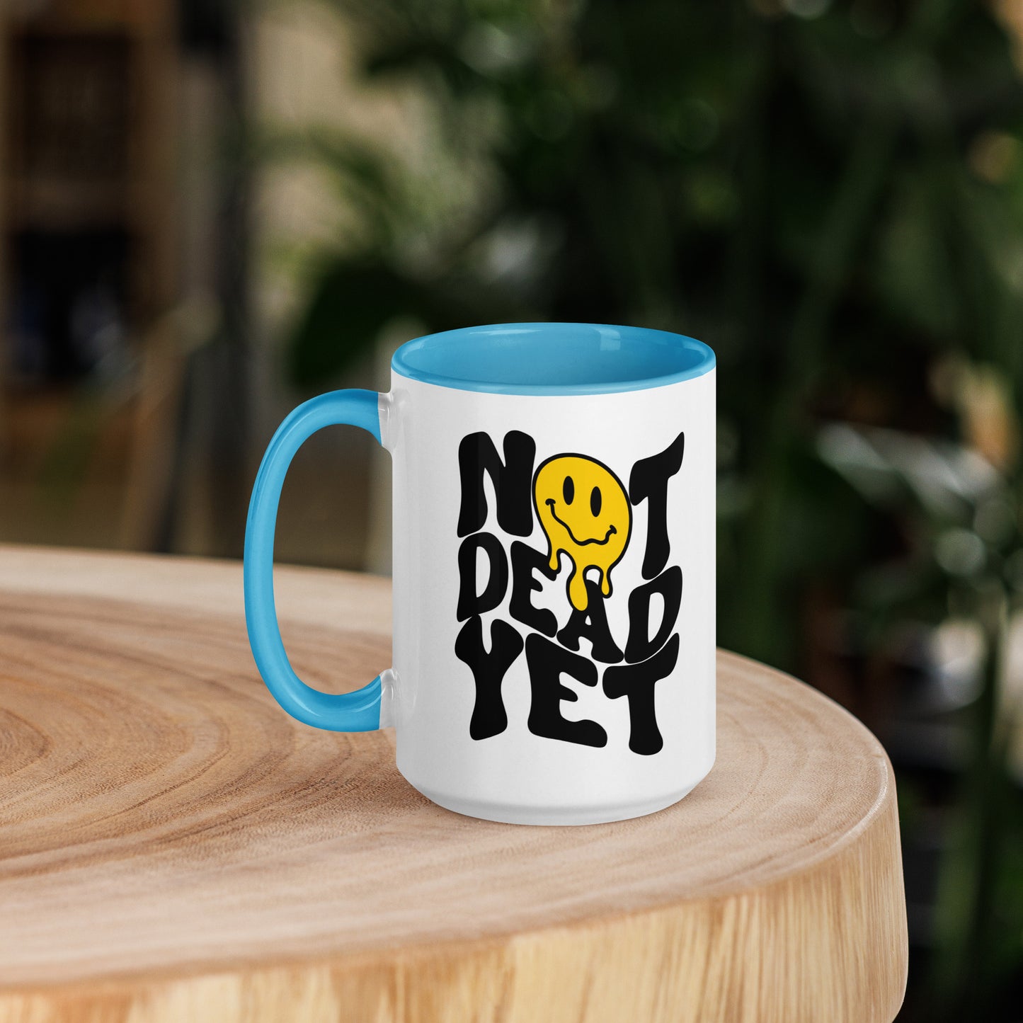 Not Dead Yet Colored Mug