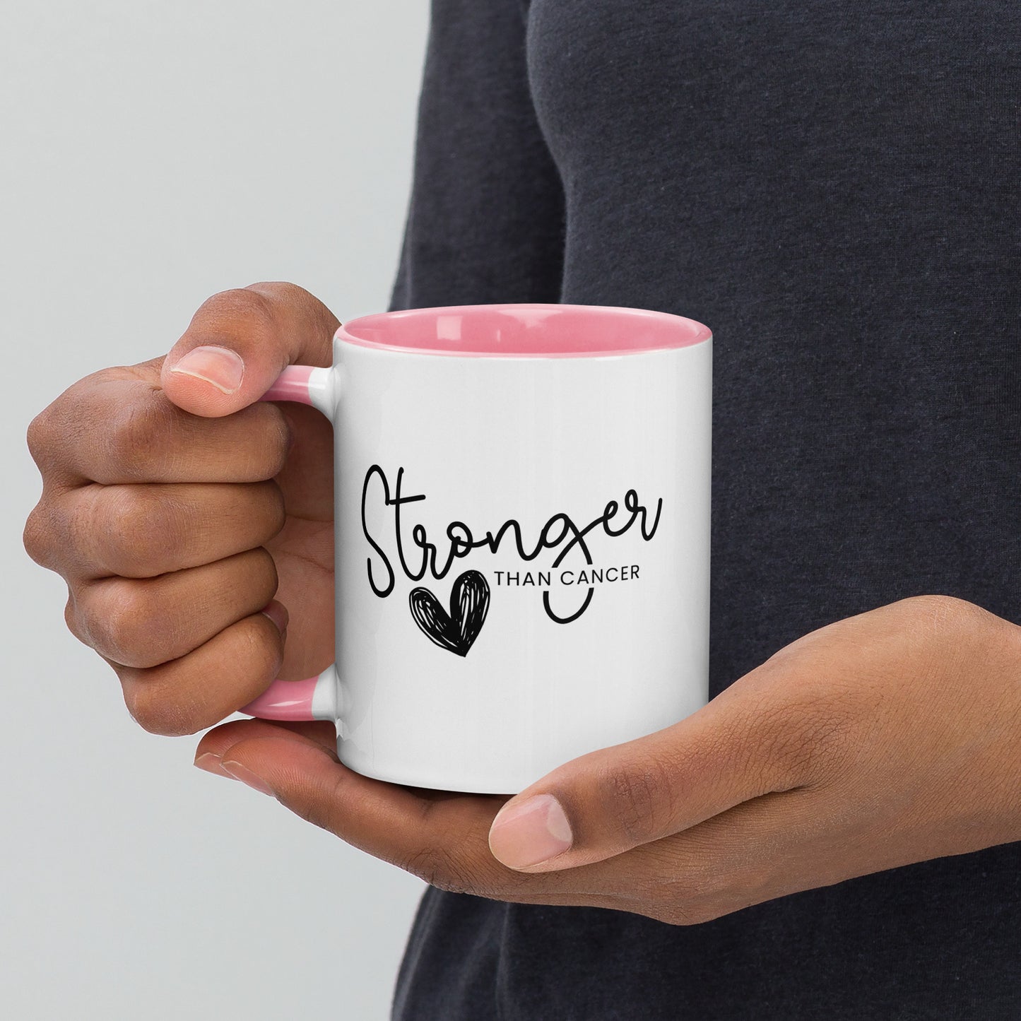 Stonger Than Cancer© Colored Mug
